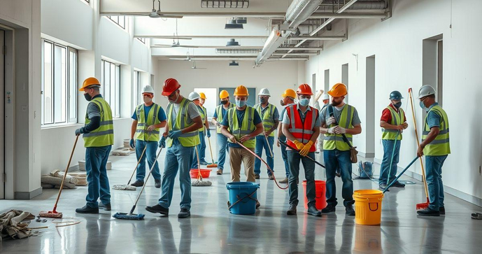 Como escolher o melhor serviço de limpeza pós obra para seu projeto Como escolher o melhor serviço de limpeza pós obra para seu projeto