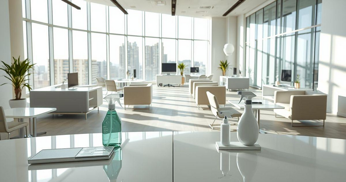 Desinfecção de Ambientes em Empresas: Soluções Eficazes para um Espaço Seguro Desinfecção de Ambientes em Empresas: Soluções Eficazes para um Espaço Seguro