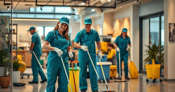 Dicas para uma Limpeza e Zeladoria Eficiente em Ambientes Comerciais
