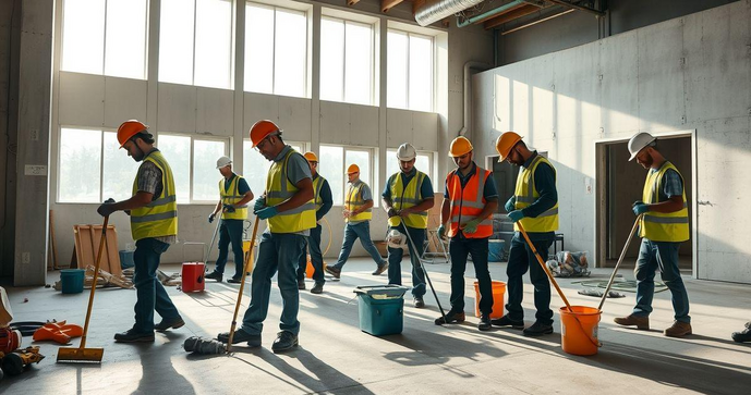 Empresa que faz limpeza pós obra: como escolher a melhor opção para seu projeto