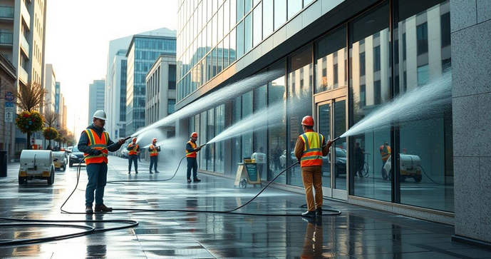 Limpeza de fachada: técnicas e benefícios para seu imóvel