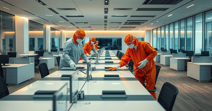 Desinfecção de Ambientes em Empresas para Garantir Saúde e Segurança