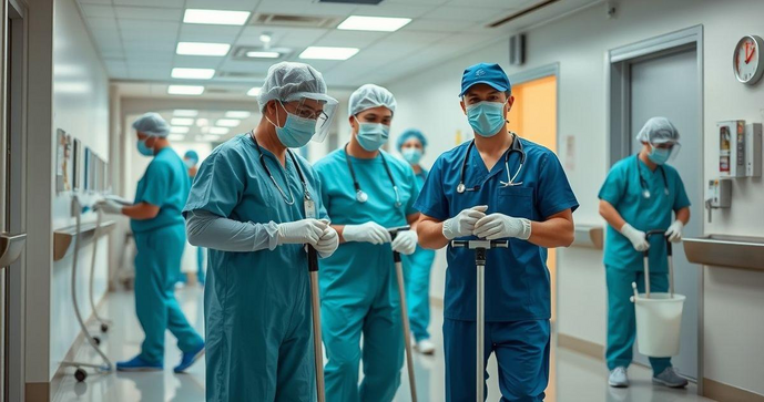 Limpeza Hospitalar Terminal: Higienização Crítica Com Eficácia