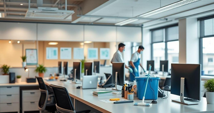 Serviços de Limpeza de Escritório: Produtividade e Saúde no Trabalho